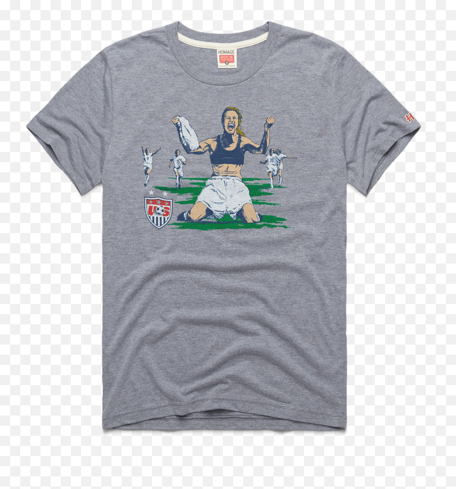 Uswnt Brandi Chastain Goal - Seattle Mariners Shirt Emoji,Uswnt Logo