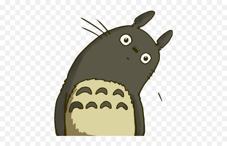 My Neighbor Totoro Png Picture - Tilted Cartoon Emoji,Totoro Png