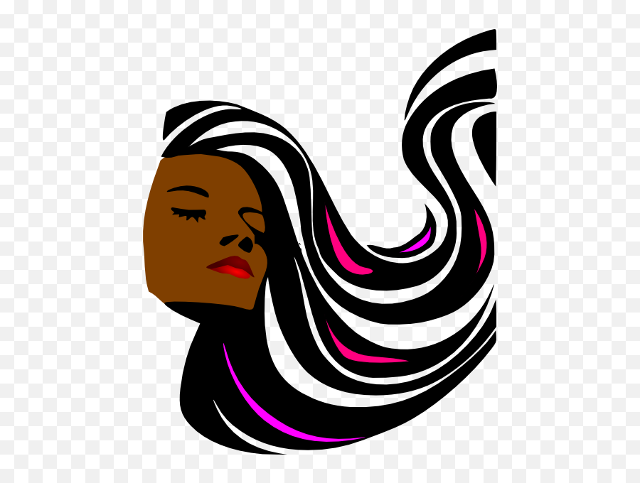 Breast Cancer Woman Clip Art At Clkercom - Vector Clip Art Gift Voucher Template Hair Emoji,Breast Cancer Clipart