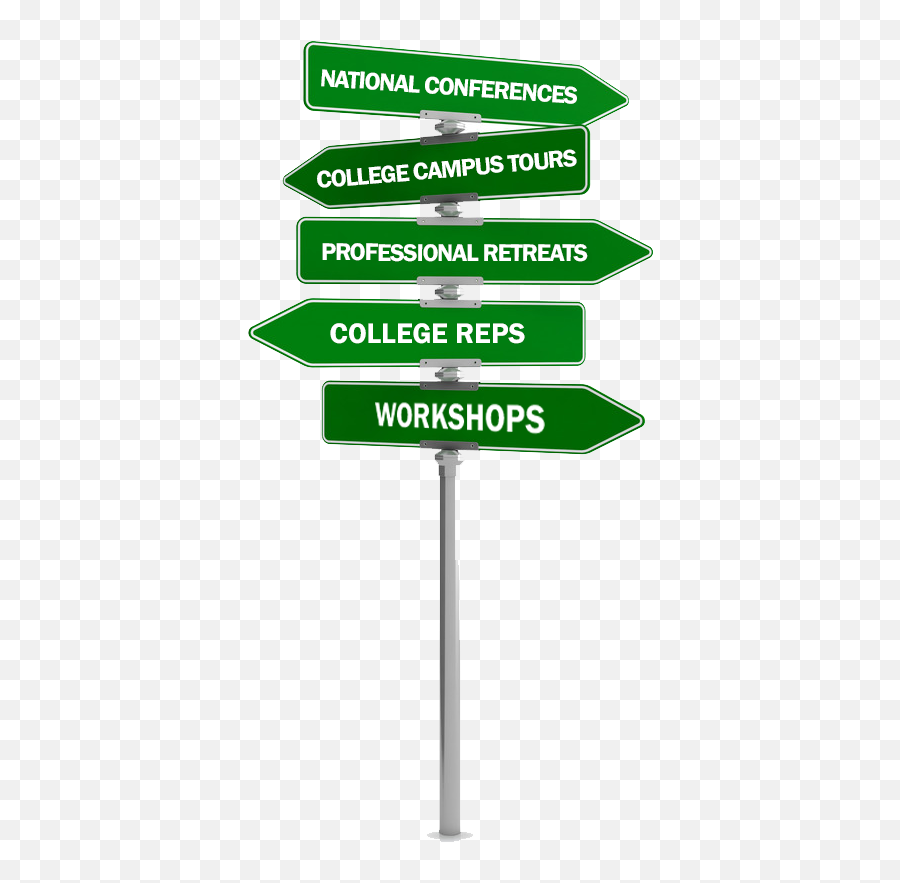 Road Png - On The Road College Road Signs 1121145 Vippng Road To College Png Emoji,Straight Road Clipart