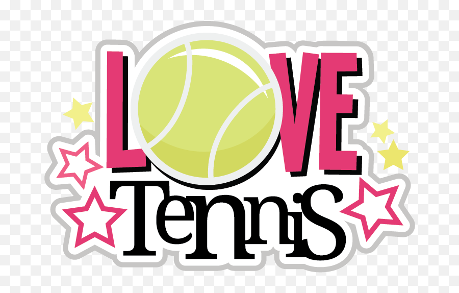 Words Clipart Tennis Words Tennis Transparent Free For - Love Tennis Logo Emoji,Tennis Clipart