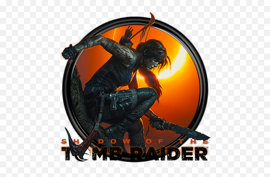 Multi - Lara Croft Gioco Shadow Of The Tomb Raider Emoji,Tomb Raider Logo Png