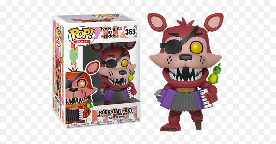 Five Nights At Freddy Pictures - Wallpaper For You Funko Pop Fnaf Rockstar Foxy Emoji,Five Nights At Freddy's Png
