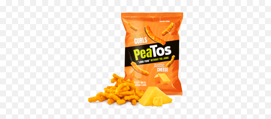 Peatos - Junk Food Taste Made From Peas Peatos Fiery Hot Emoji,Hot Cheetos Png