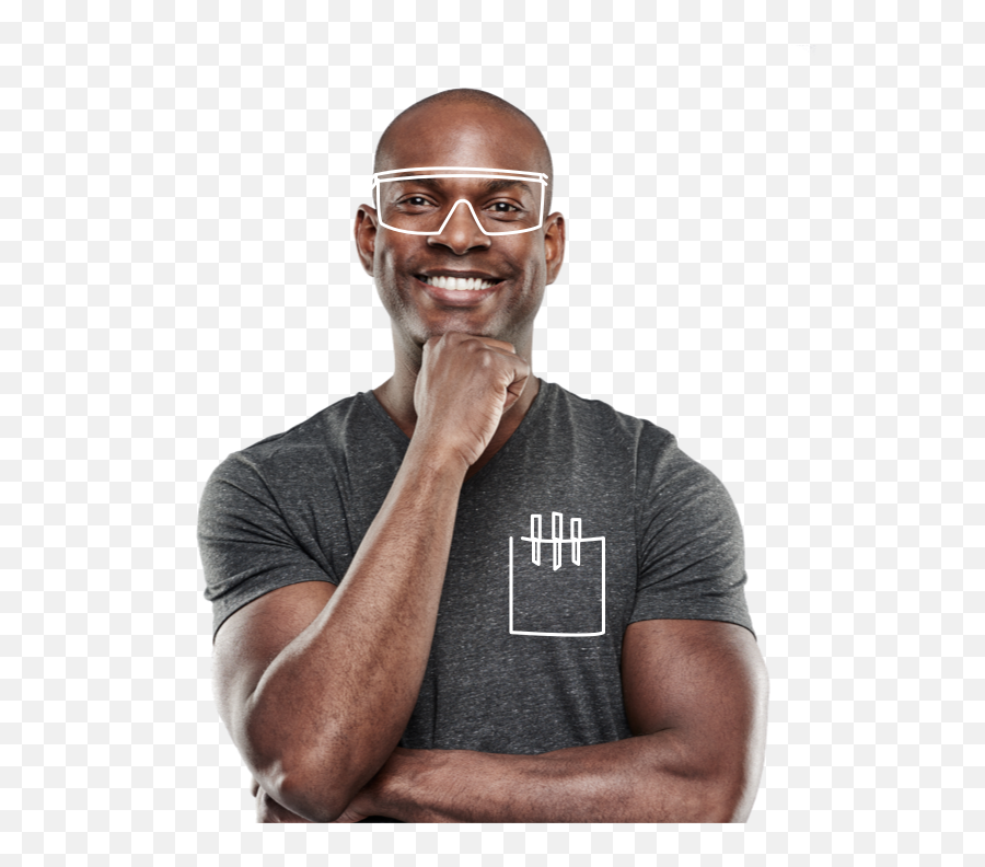 Guy Thinking Png Emoji,Black Guy Png