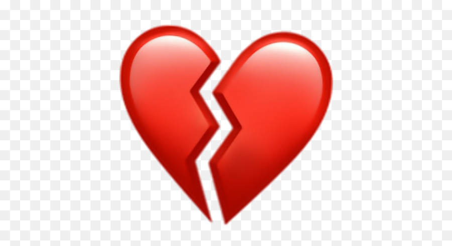 Heart Broken Brokenheart Sad Red Hearts Emoji,Small Heart Clipart