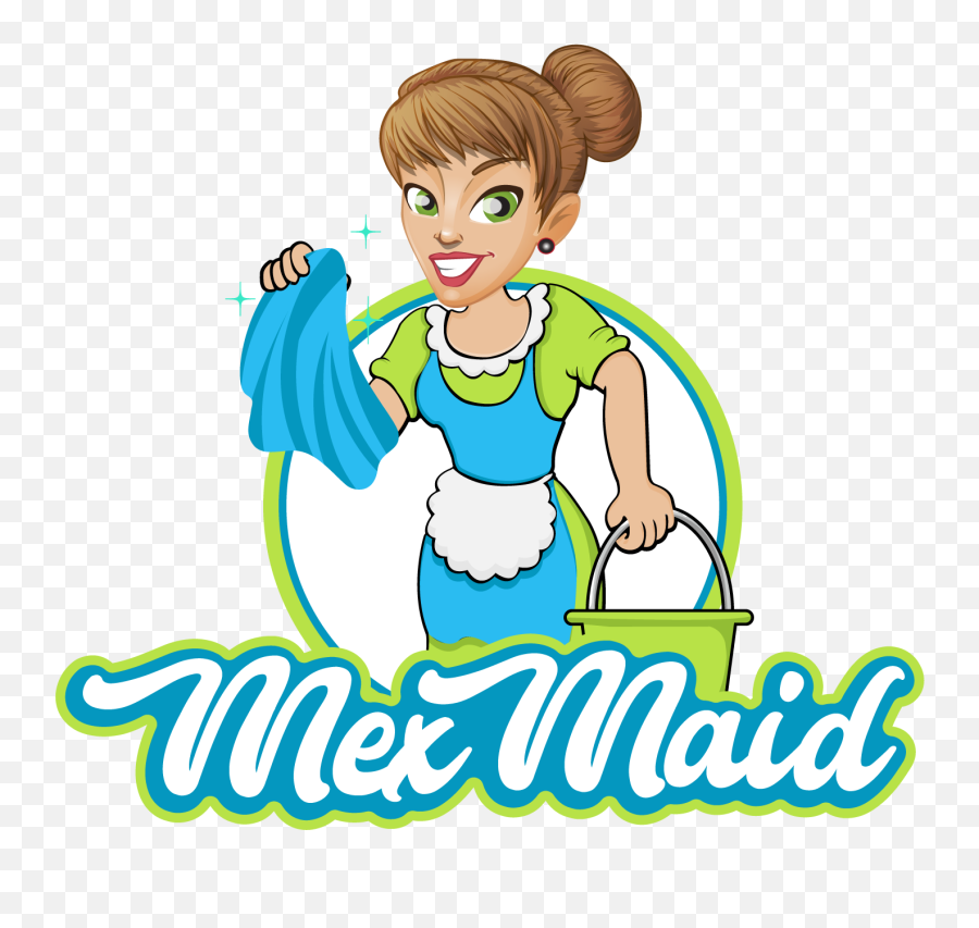 Download Hd Mex Maid Mex Maid - Atlanta Green Maids Emoji,Maid Clipart