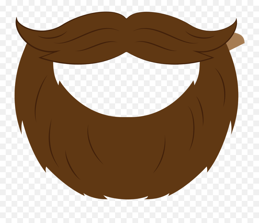 Beard Mask Clipart - For Adult Emoji,Beard Clipart