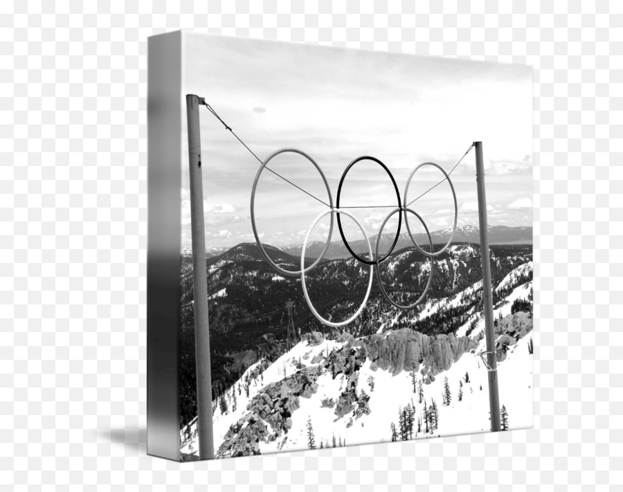 Olympic Rings In Tahoe By Ashley Johnson Emoji,Olympic Rings Png