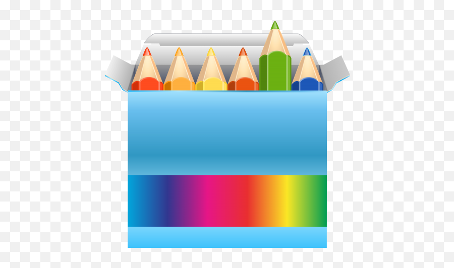Colouring Pencils Png Clip Art Pencil Png Colored Pencils - Colouring Pencils Clip Art Emoji,Pencil Transparent
