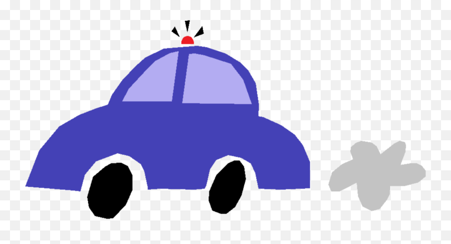 Cartoon - Language Emoji,Police Car Clipart