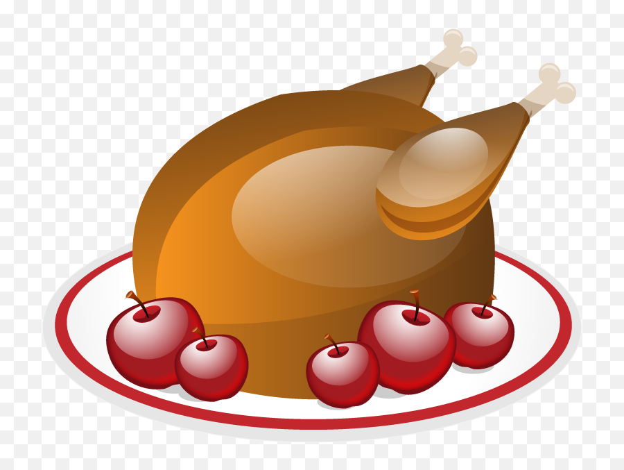 Moose Clipart Thanksgiving - Dish Emoji,Thanksgiving Dinner Clipart