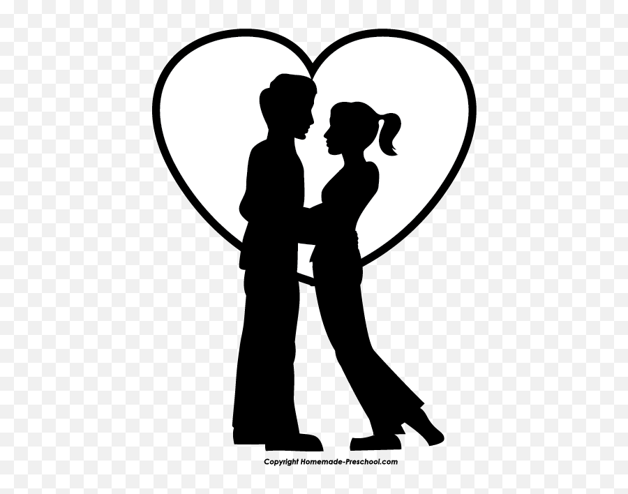 Romantic Couple Clipart Png - Romantic Couple Best Couple Logo Emoji,Couple Clipart