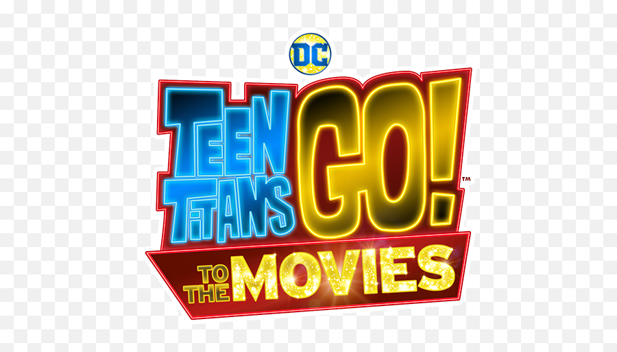Teen Titans To The Movies Art Print - Ttg To The Movies Logo Emoji,Teen Titans Go Logo