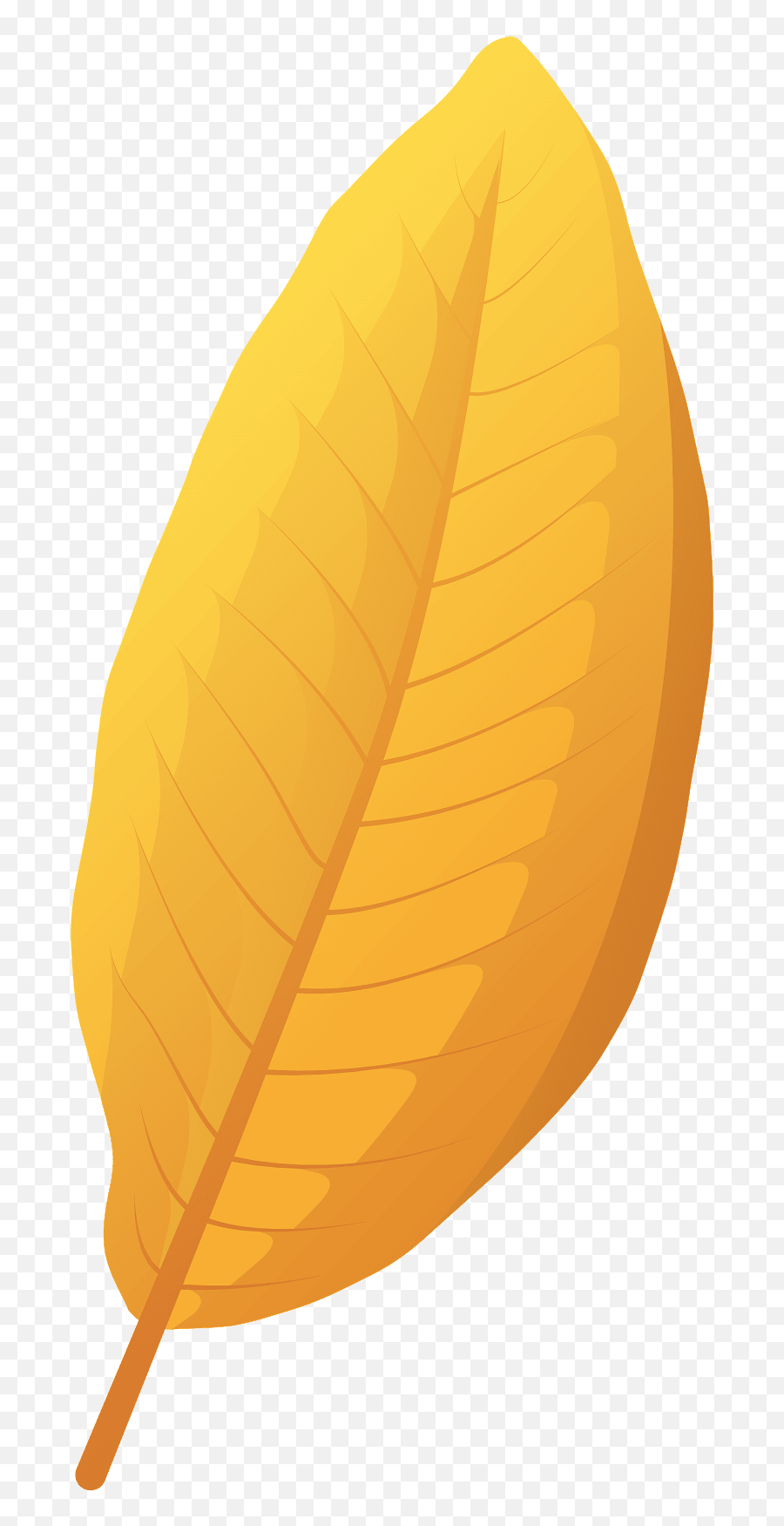 Shingle Oak Yellow Leaf Clipart Free Download Transparent - Leaf Png Images Yellow Emoji,Leaf Transparent