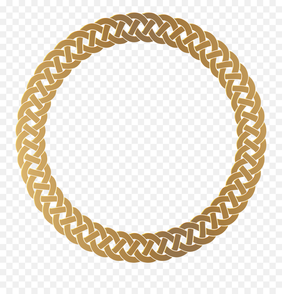 Gold Circle Frames Emoji,Circle Border Png