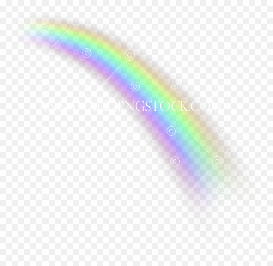 Single Rainbow - Color Gradient Emoji,Rainbow Transparent Background