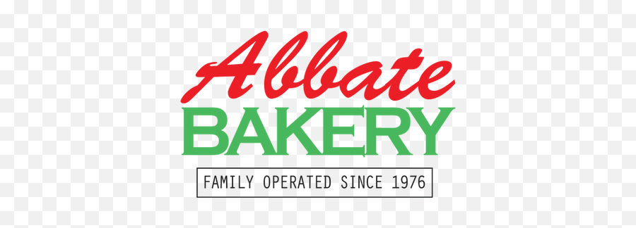 About Abbate Bakery - Horizontal Emoji,Bakery Logo