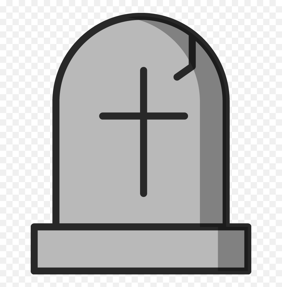 Free Online Tombstone Grave Halloween Horror Vector - Cross Christian Cross Emoji,Cross Clipart Free