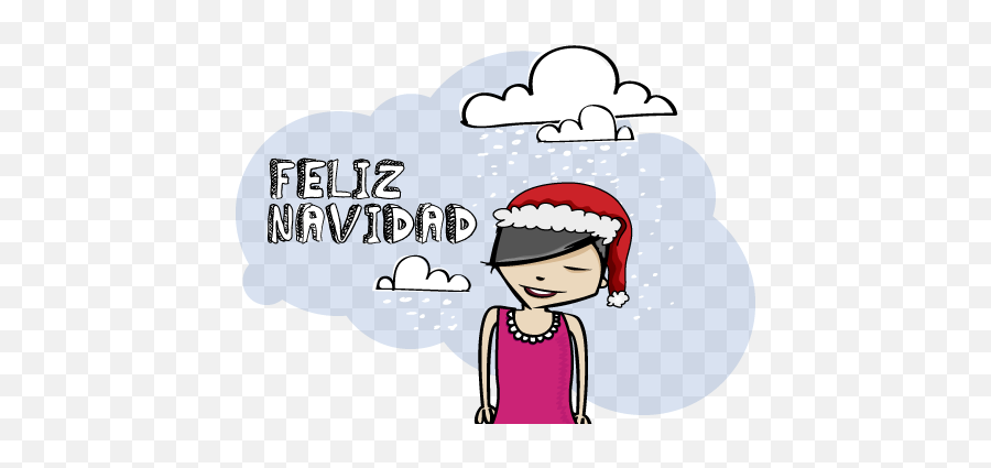 Feliz Navidadu2026 Volvemos En 2013 Leo Con Lula - Girly Emoji,Feliz Navidad Clipart