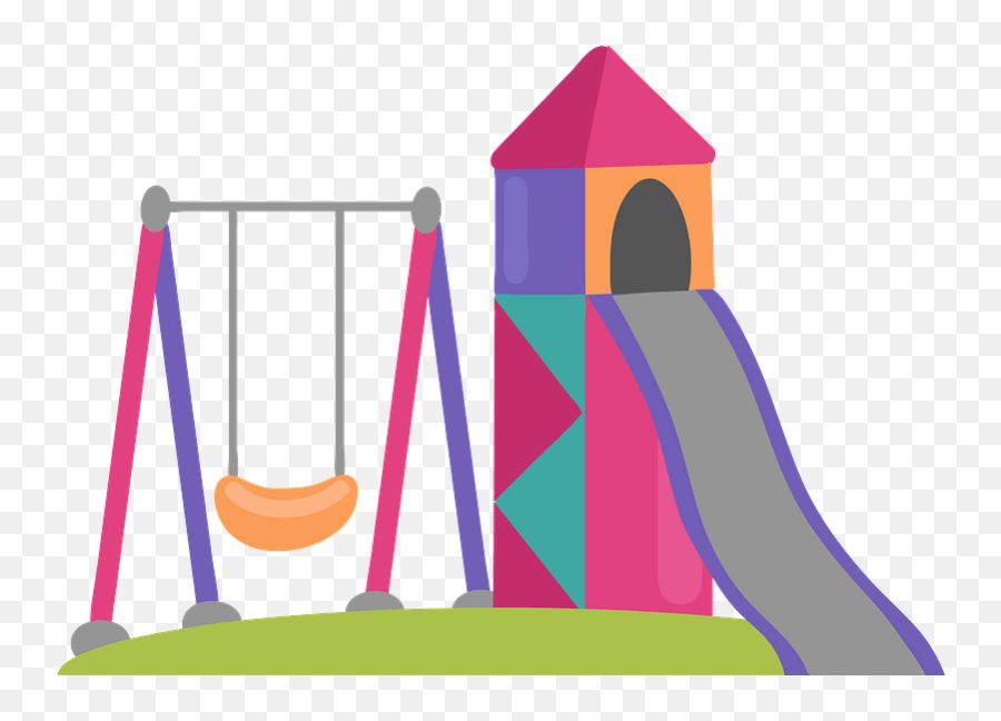 Playground Clipart - Swing Emoji,Playground Clipart