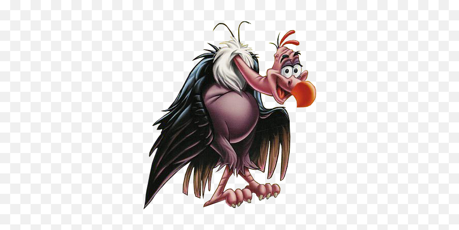 Lucky Is A Vulture With A Cockney Accent Who Appeared In - Chil Jungle Book Png Emoji,Vulture Clipart