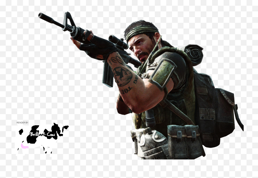 Download Bo2 Sniper Character Brand - Call Of Duty Png Emoji,Woods Png