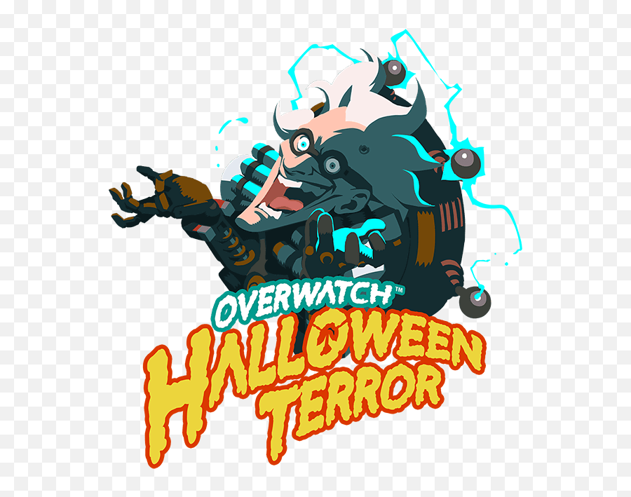 Download Hd Ow Halloween Terror Logo En - Halloween Terror Overwatch Logo Emoji,Halloween Logo