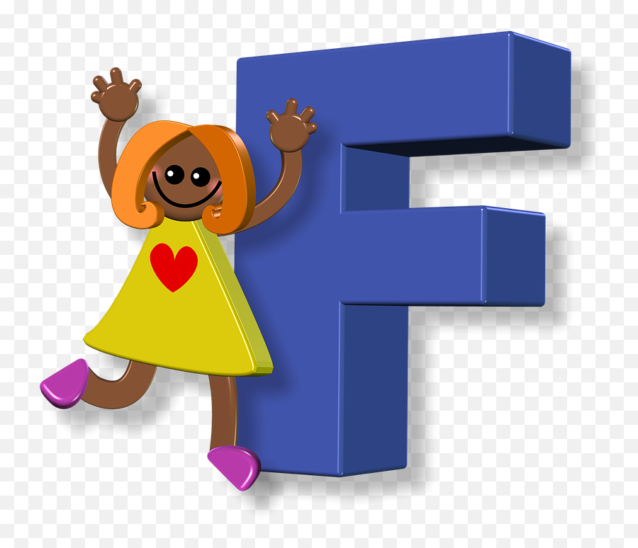 Girl Female Alphabet Letters - Nome F Emoji,Alphabet Clipart