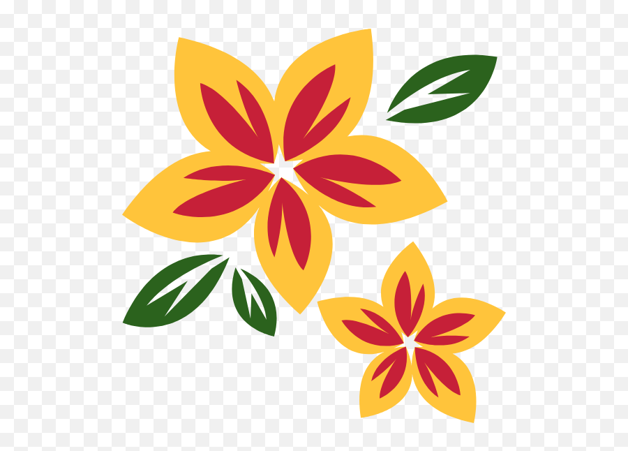 Hawaiian Flower Clip Art - Floral Emoji,Hawaiian Flower Clipart