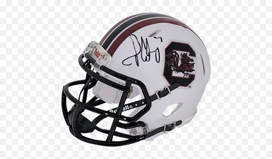 Jadeveon Clowney Autographed South Carolina Gamecocks Mini Helmet - University Of South Carolina Emoji,South Carolina Gamecocks Logo