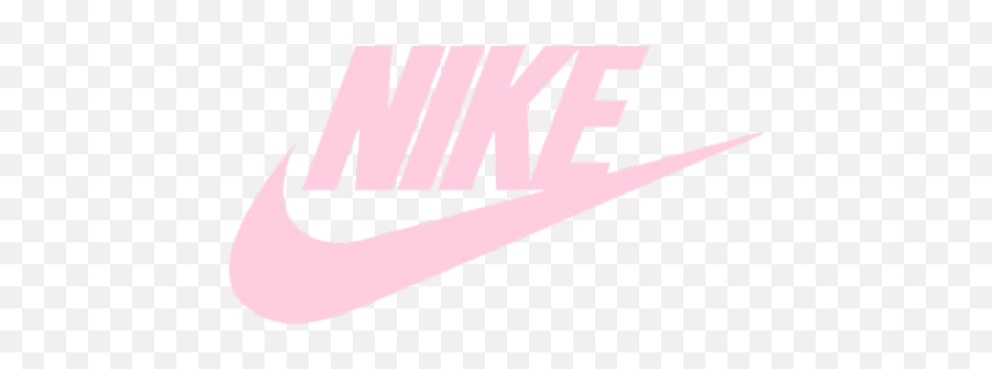 Pink Nike Logo Posted By Zoey Johnson - Pink Nike Logo Transparent Emoji,Pink Logo