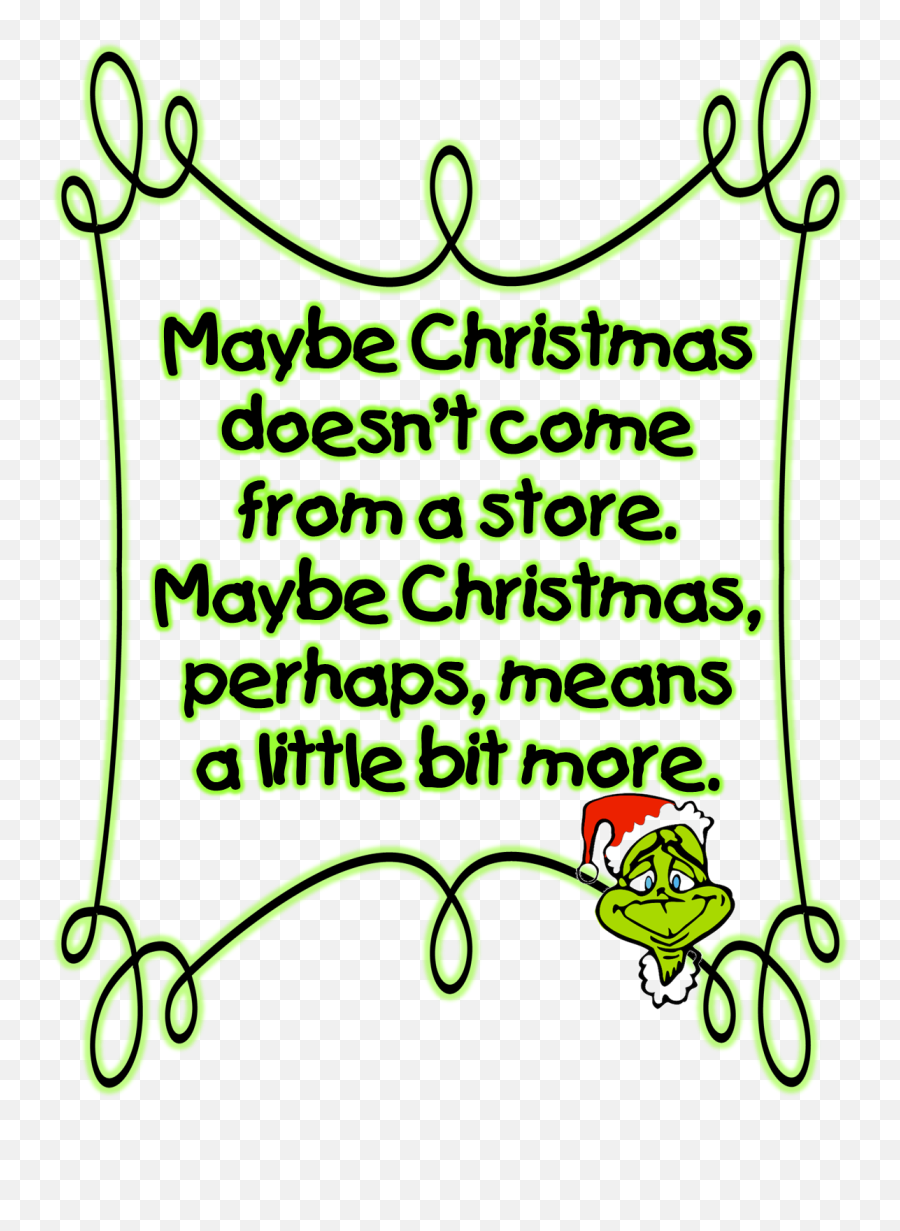 Grinch Christmas Clipart - Grinch Stole Christmas Clipart Emoji,Grinch Clipart
