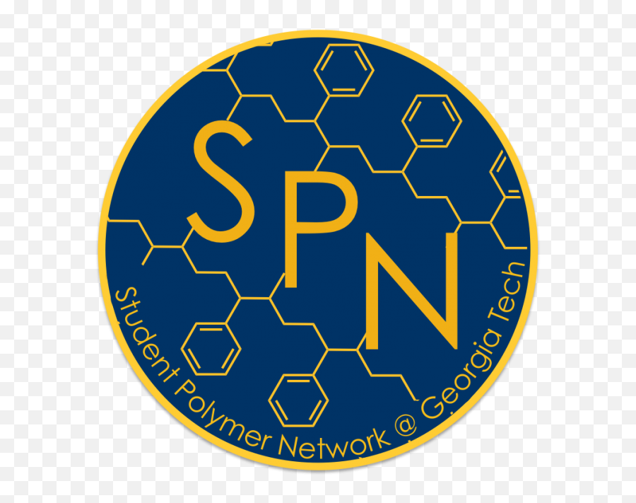 Student Polymer Network - Dot Emoji,Georgia Tech Logo