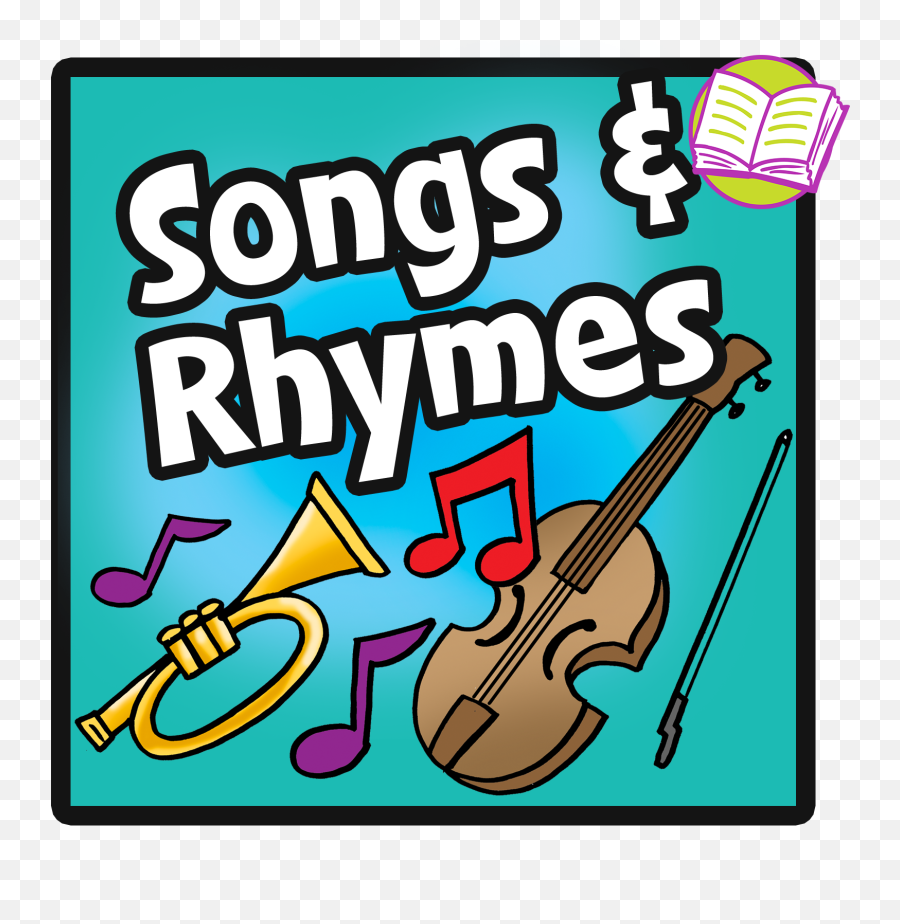Teacher Resources Clipart - Songs And Rhymes Clipart Emoji,Song Clipart