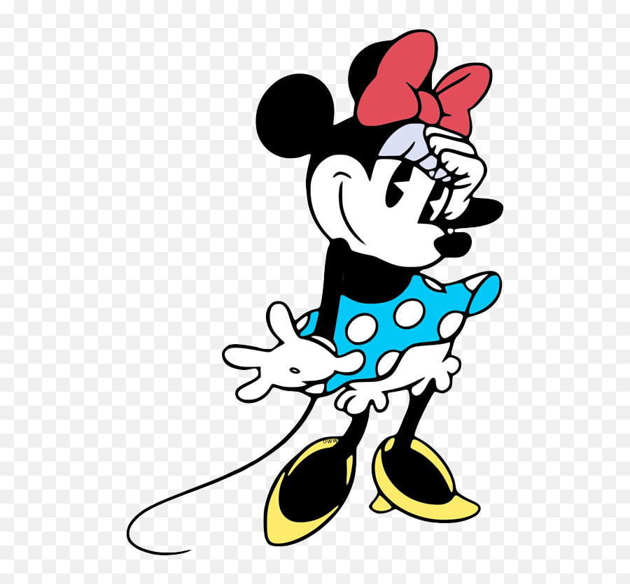 Classic Minnie - Cartoon Transparent Cartoon Jingfm Happy Planner Minnie Mouse Emoji,Minnie Mouse Ears Clipart