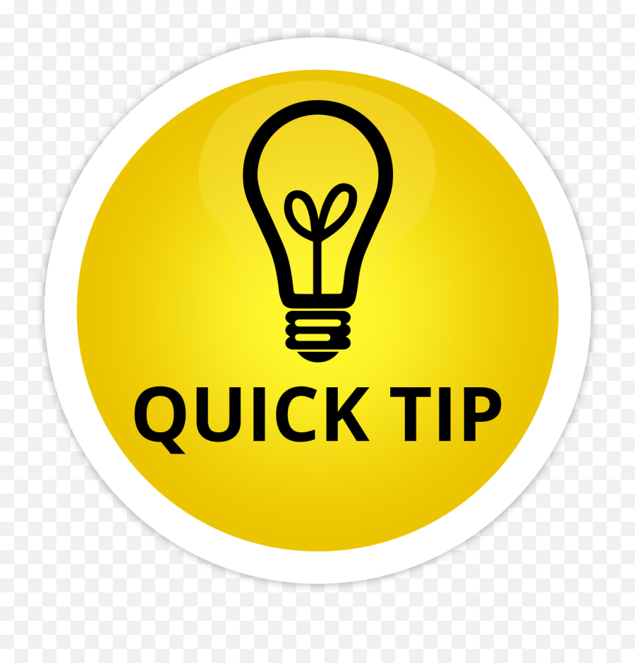 Tip Clipart Png - Quick Tip Emoji,Experience Clipart