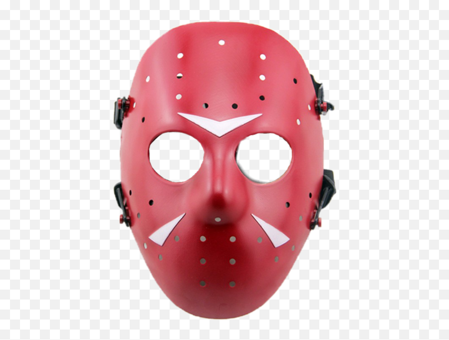 Jason Red Mask - Red Jason Mask Png Emoji,Jason Mask Png
