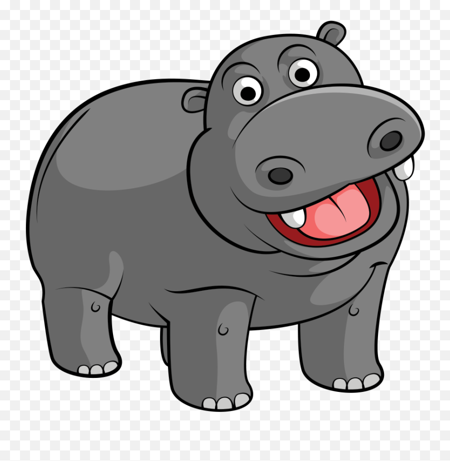 Hippo Silhouette Png Images Emoji,Hippopotamus Clipart
