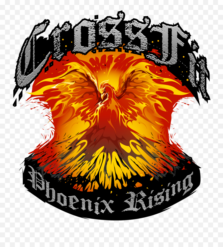 Crossfit Phoenix Rising Wilmington Ma Patch Emoji,Phoenix Rising Logo