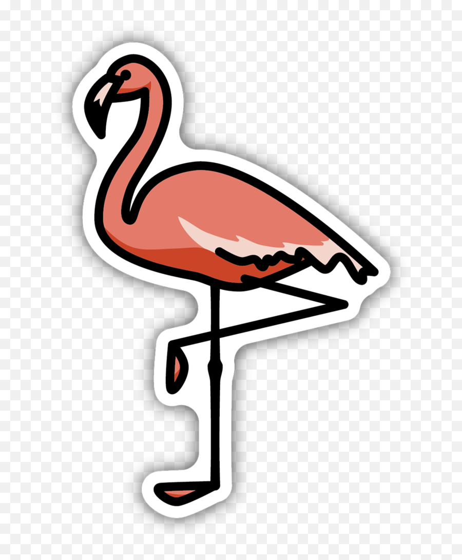 Paper U0026 Writing Tagged Flamingo Sticker - Kitchen Store U0026 More Emoji,Balancing Clipart