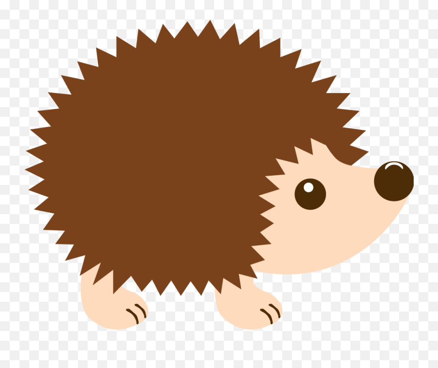 Download Hedgehog Clipart Angry Cartoon - Hedgehog Clipart Png Emoji,Hedgehog Clipart