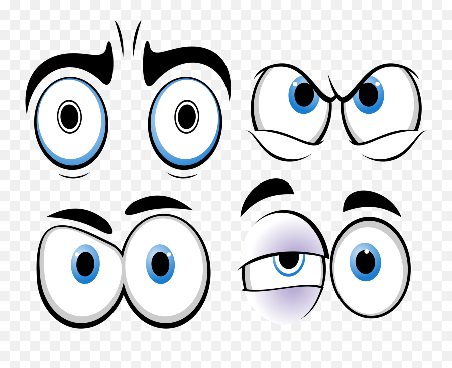 Gify Clip Art Eyes Faces To Draw Illustrations Emoji,Funny Eyes Png