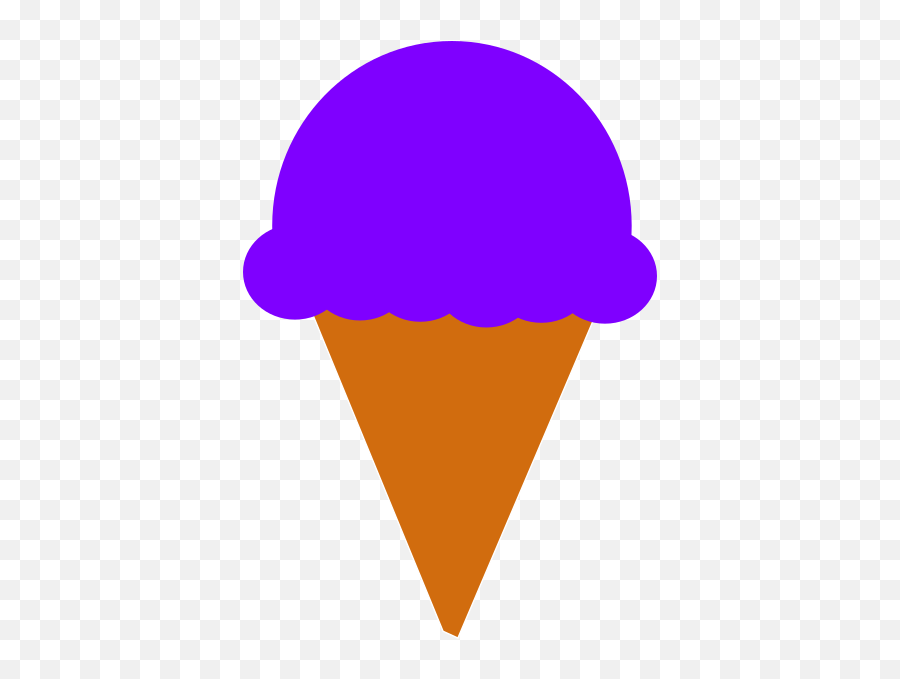 Ice Cream Silhouette Clip Art At Clkercom - Vector Clip Art Emoji,Cream Png