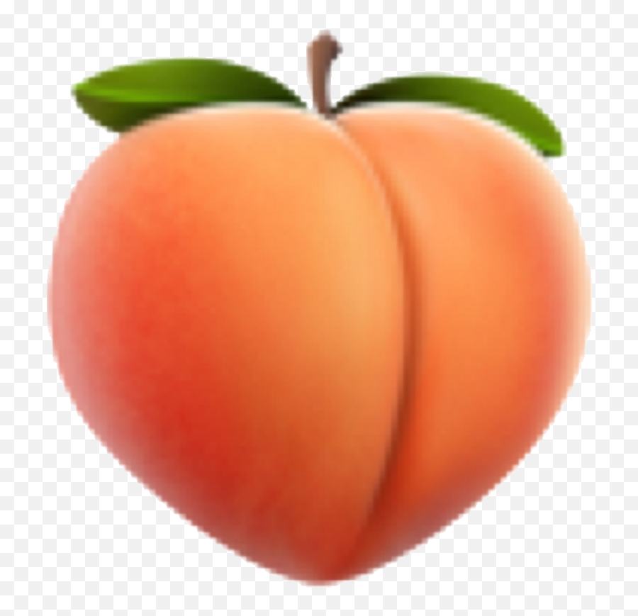 Emoji Peach Png - Peach Png Emoji,Peach Png