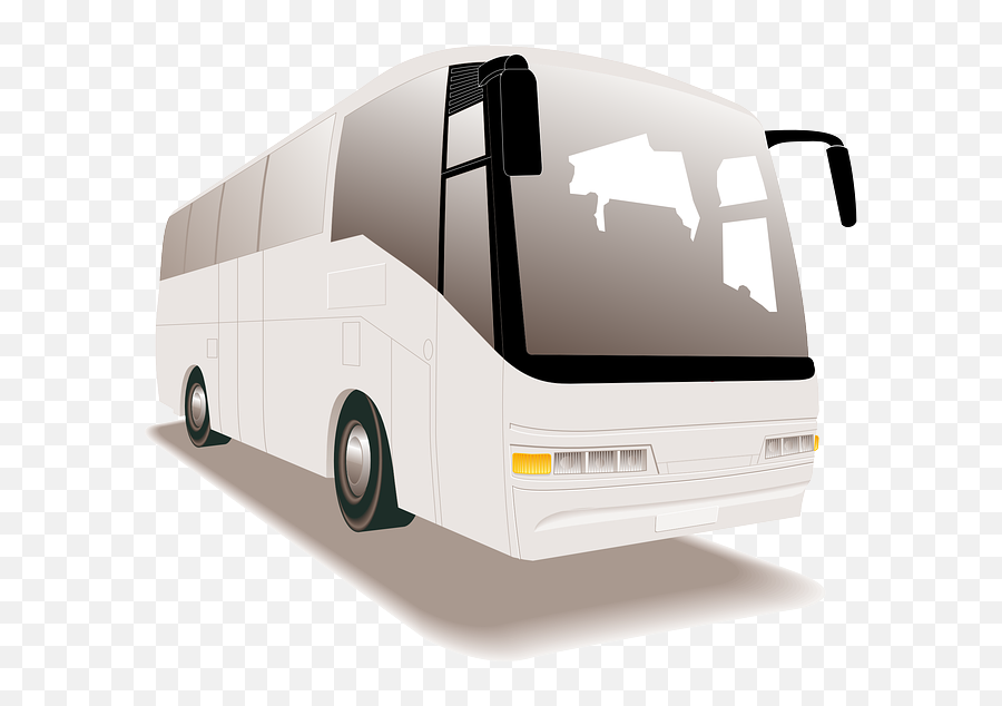 Tour Bus Clipart - Clipart Suggest Emoji,City Bus Clipart