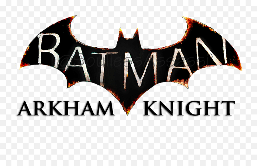 Transparent Batman Logo Png Hd - Logo Keren Batman Arkham Knight Emoji,Batman Logo Png
