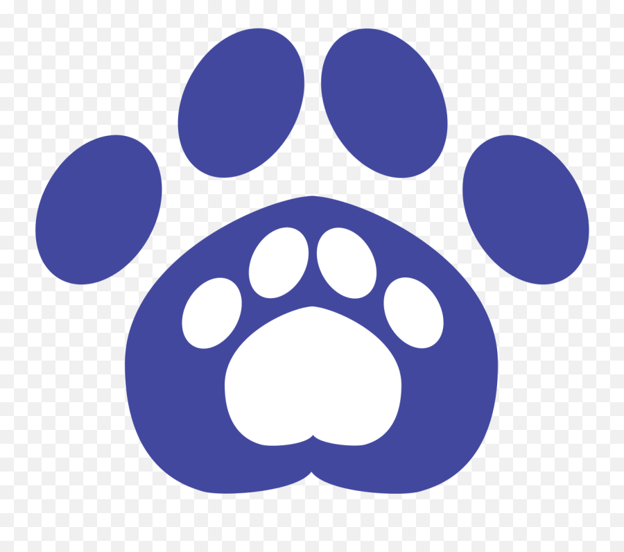 Filefurry Blue Paw Vector Logosvg - Wikimedia Commons Basilica Emoji,Instagram Logo Svg