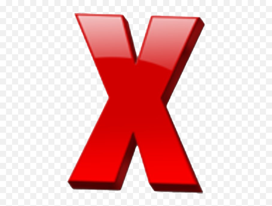 X Letter Png Transparent Images Png All - Letter X Clip Art Emoji,X Png
