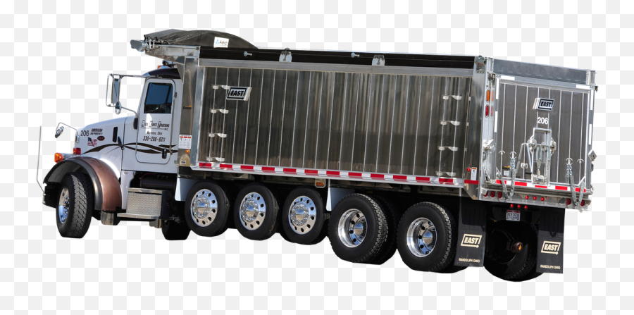 Landfill Drawing Semi Truck - Multi Axle Dump Truck East Dump Bodies Emoji,Semi Truck Clipart